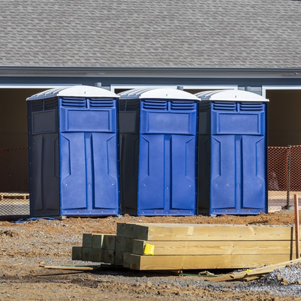 how do you ensure the porta potties are secure and safe from vandalism during an event in West Long Branch